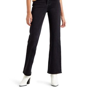 Levi’s ribcage high waist bootcut jeans